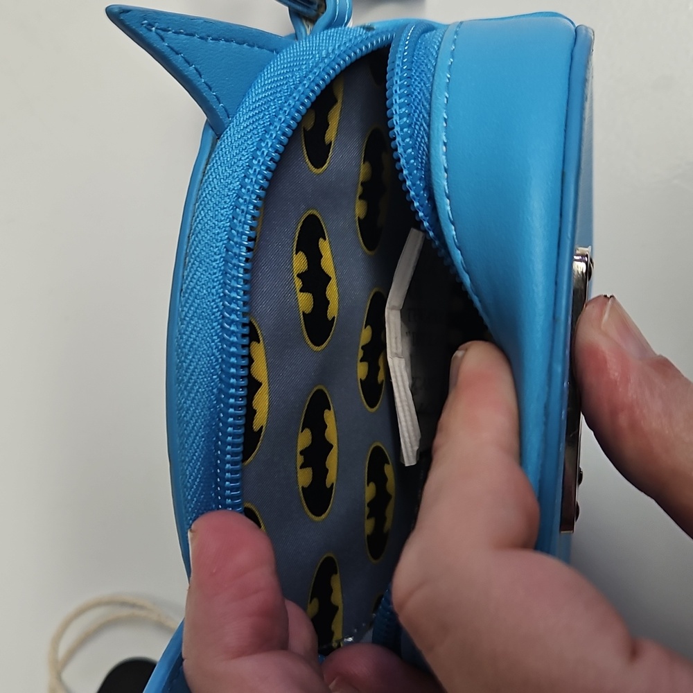 Loungefly Blue Wallet with Cute Cartoon Character Design - Picture 3 of 6